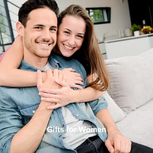 Elegant Silver Tennis Bracelet with Cubic Zirconia - Adjustable & Skin-Friendly - Picture 7 of 7